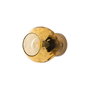 Opviq Benek - 15 - 14404 Lámpara de Pared de Metal y Vidrio Amarillo y Dorado